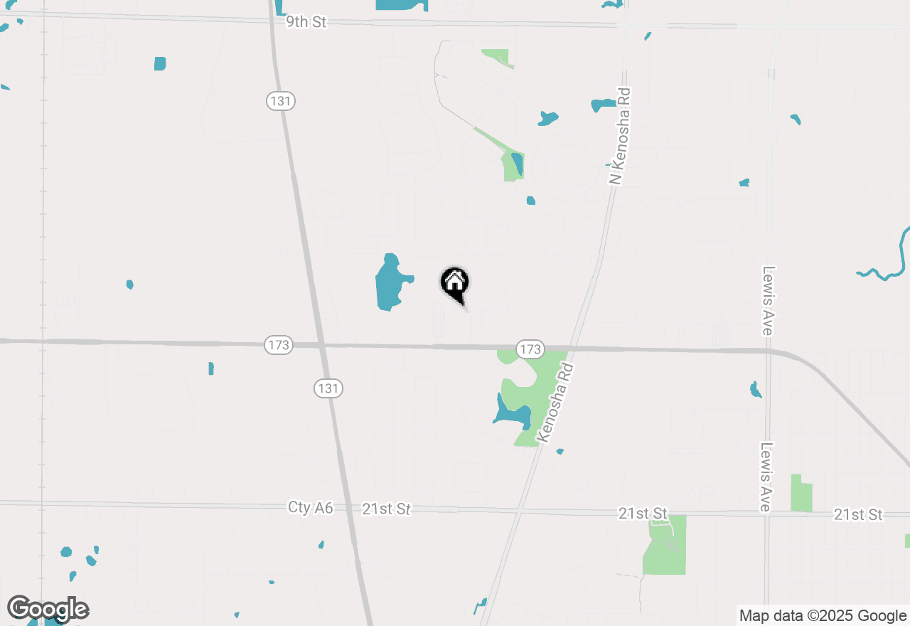 Map of 1541 Anderson Trail, Zion, IL 60099