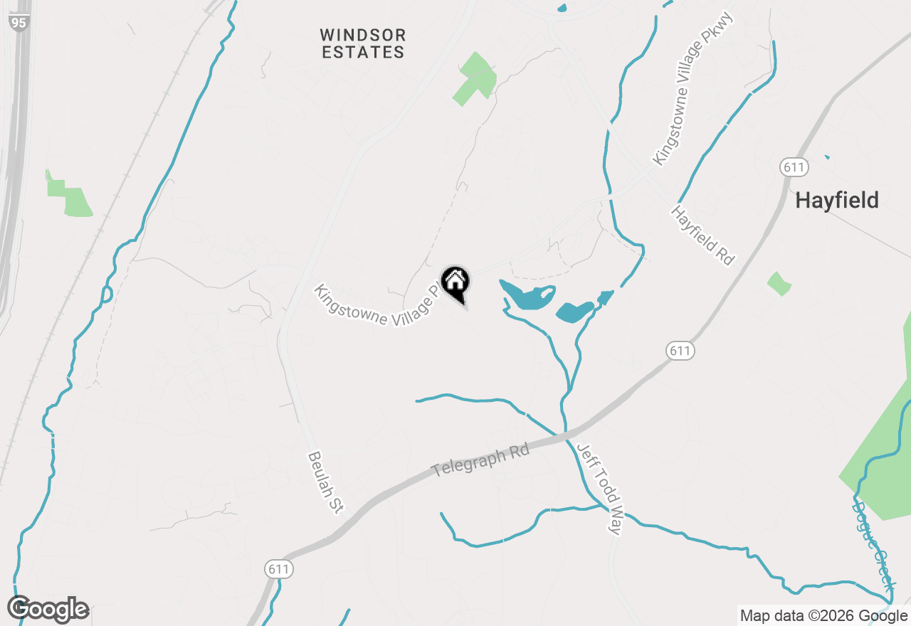 Map of 6238 Windham Hill Run, Alexandria, VA 22315