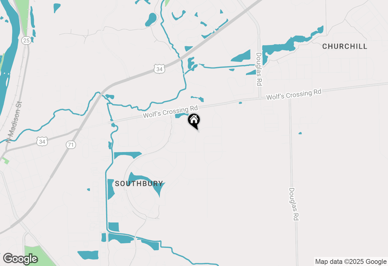 Map of 735 Alberta Avenue, Oswego, IL 60543