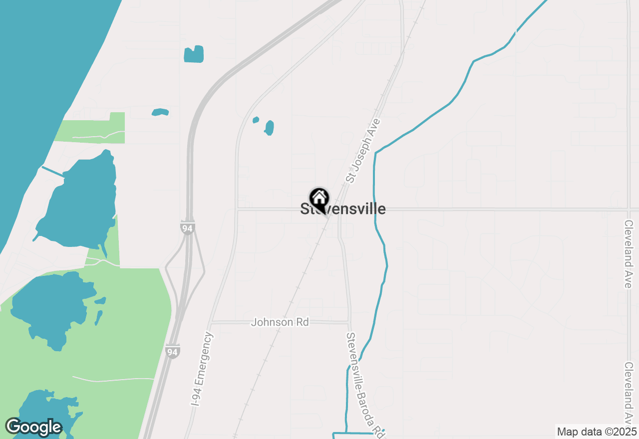 Map of 2797 Kimmel Street, Stevensville, MI 49127