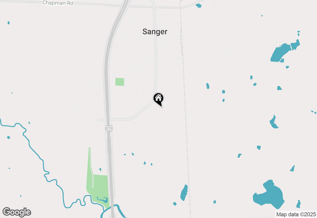 Map of 923 Primrose Drive, Sanger, TX 76266