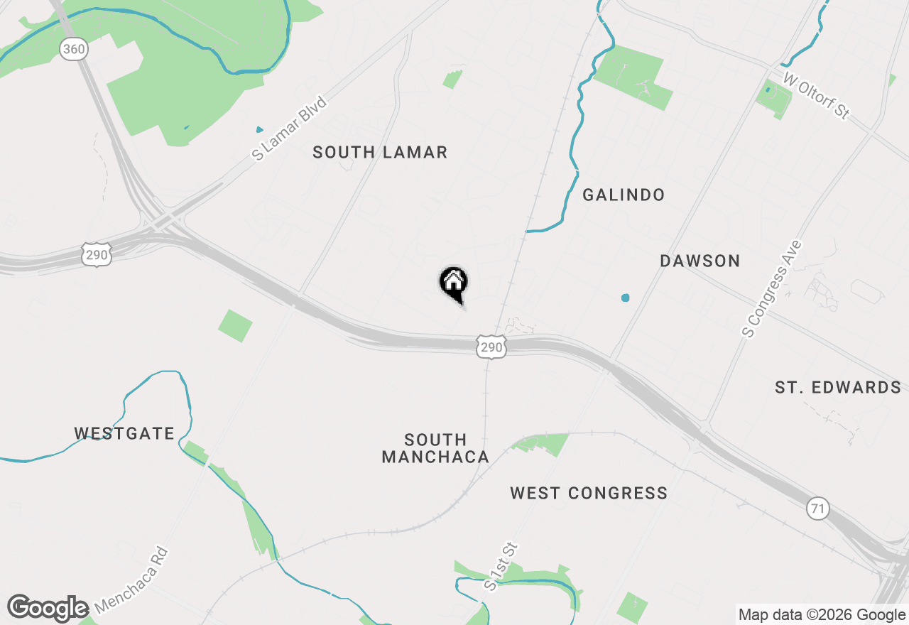 Map of 4004 Banister Ln #308, Austin, TX 78704