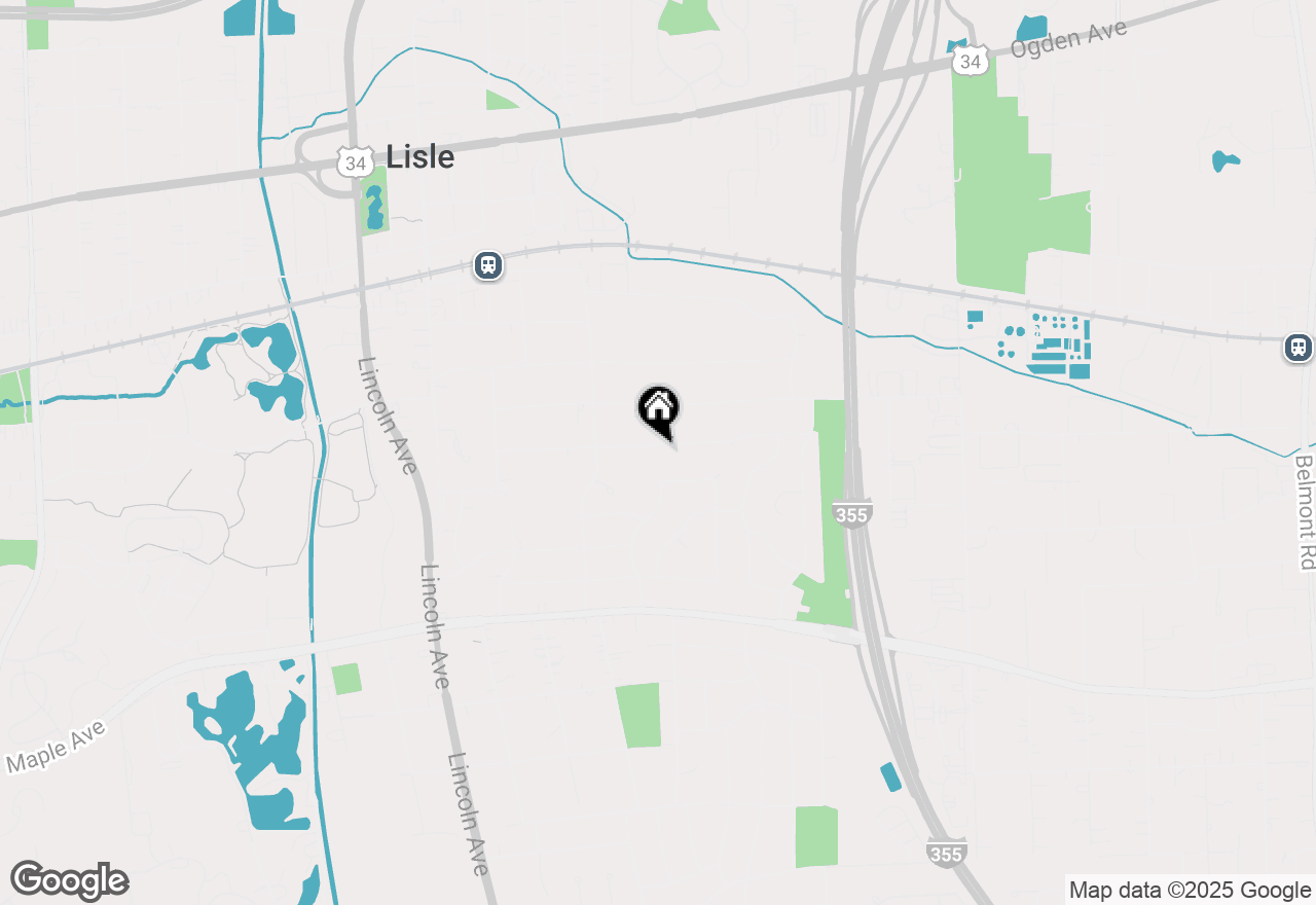 Map of 709 Gamble Drive, Lisle, IL 60532