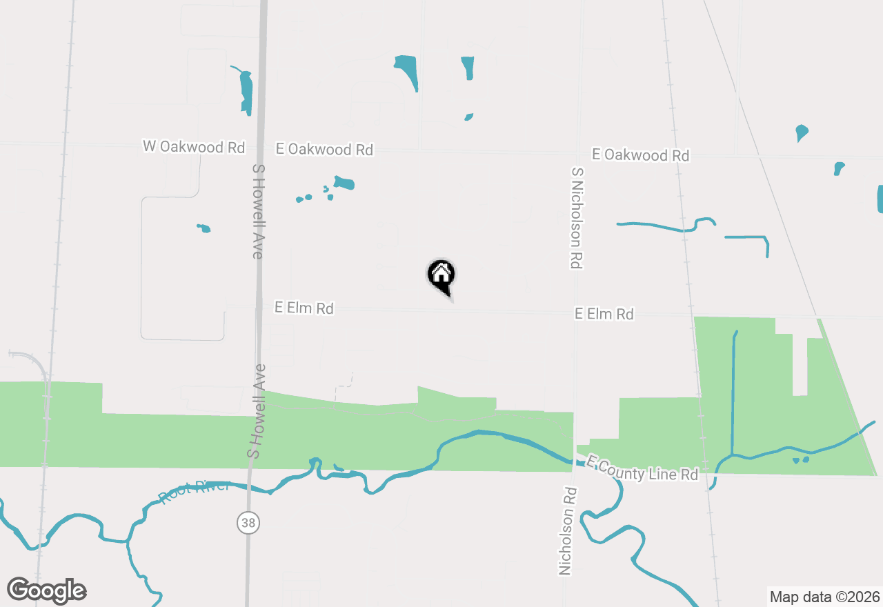 Map of 900 E Elm Rd, Oak Creek, WI 53154