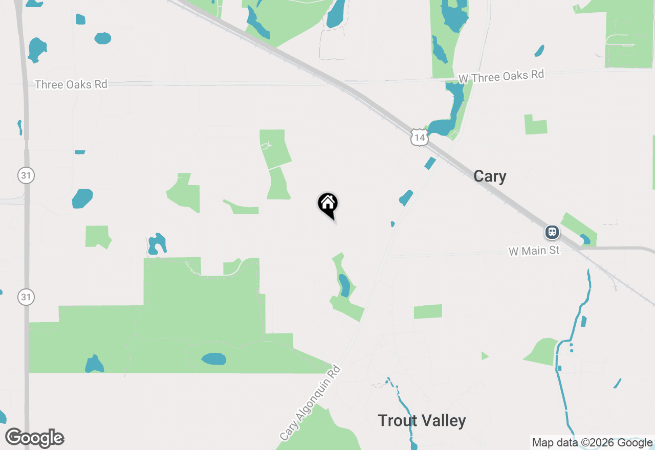 Map of 51 Chelsea Lane, Cary, IL 60013