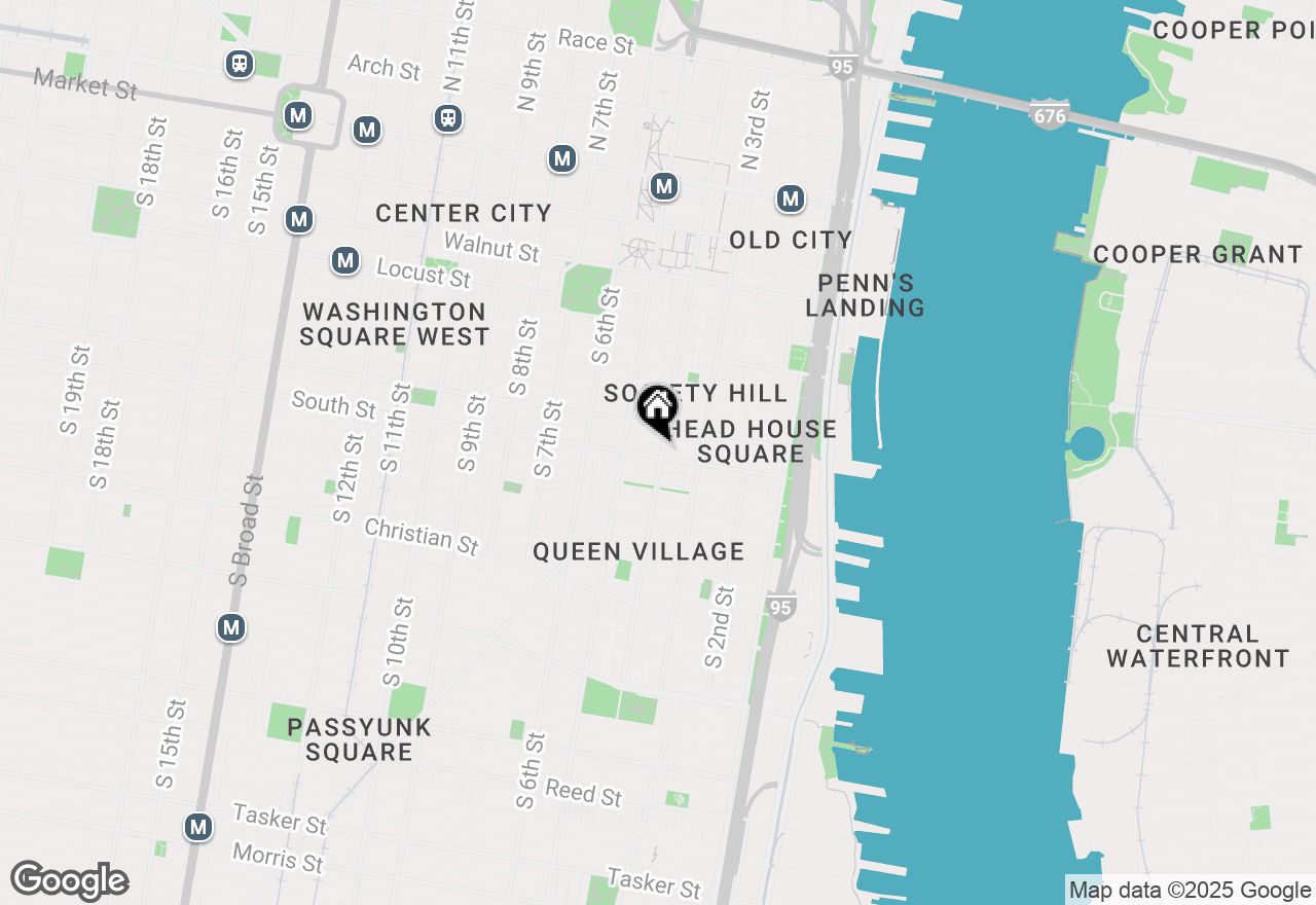 Map of 532 S 4th Street, Philadelphia, PA 19147