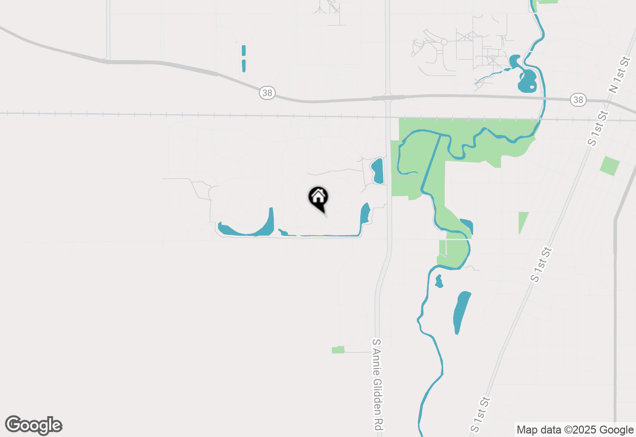 Map of 685 Persimmon Street, Dekalb, IL 60115