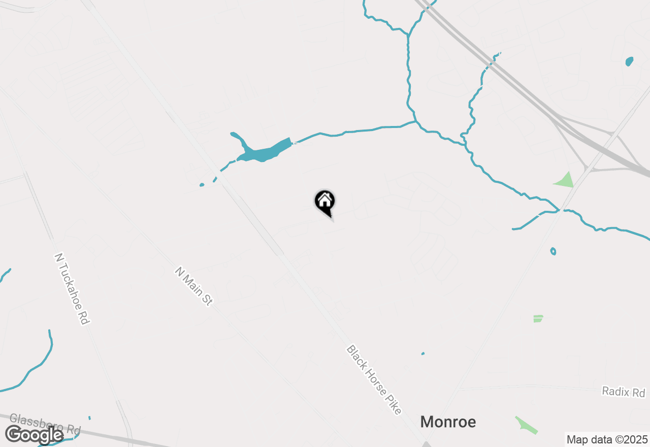 Map of 404 Virgin Island Drive, Williamstown, NJ 08094