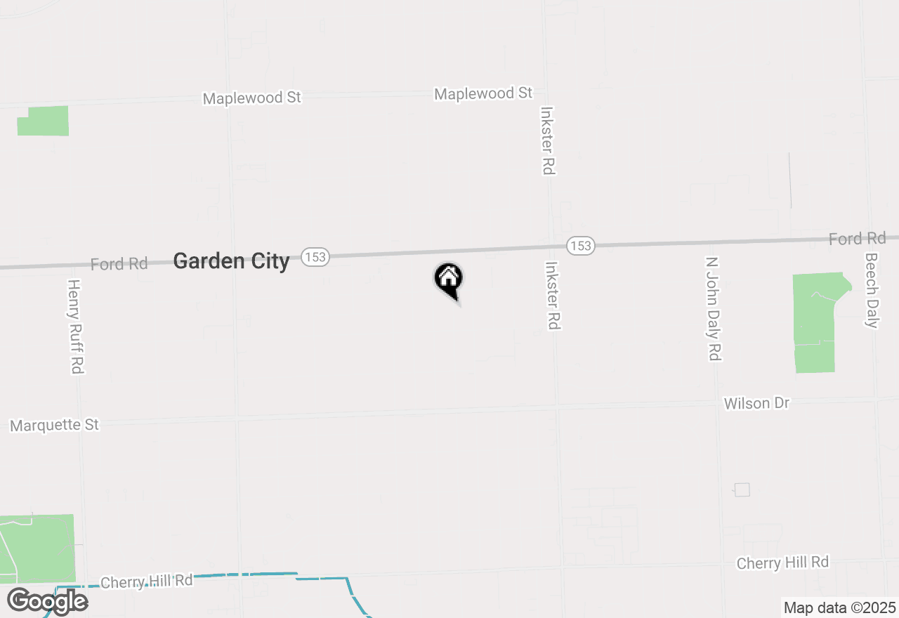 Map of 1801 Helen Street, Garden City, MI 48135