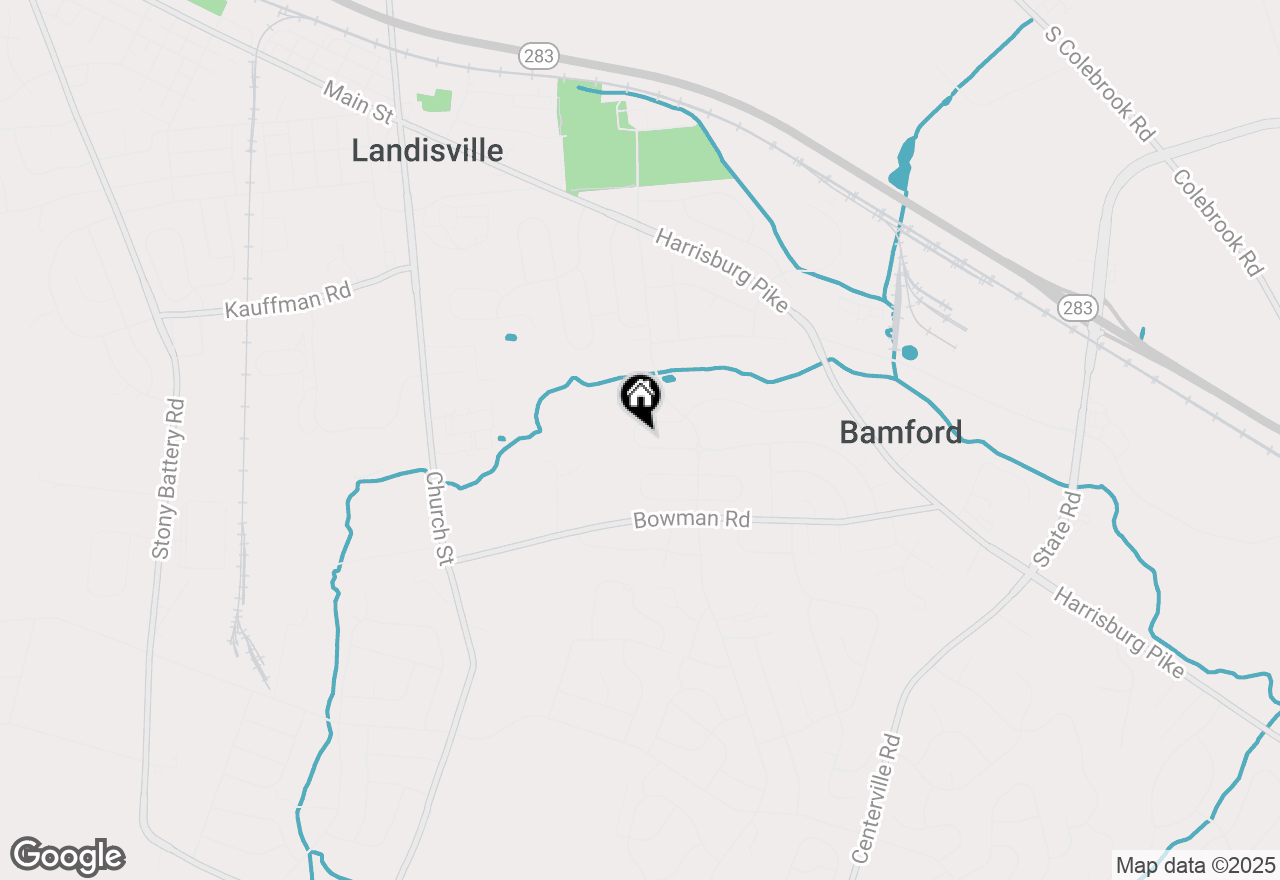 Map of 1523 Bloomfield Way, Landisville, PA 17538