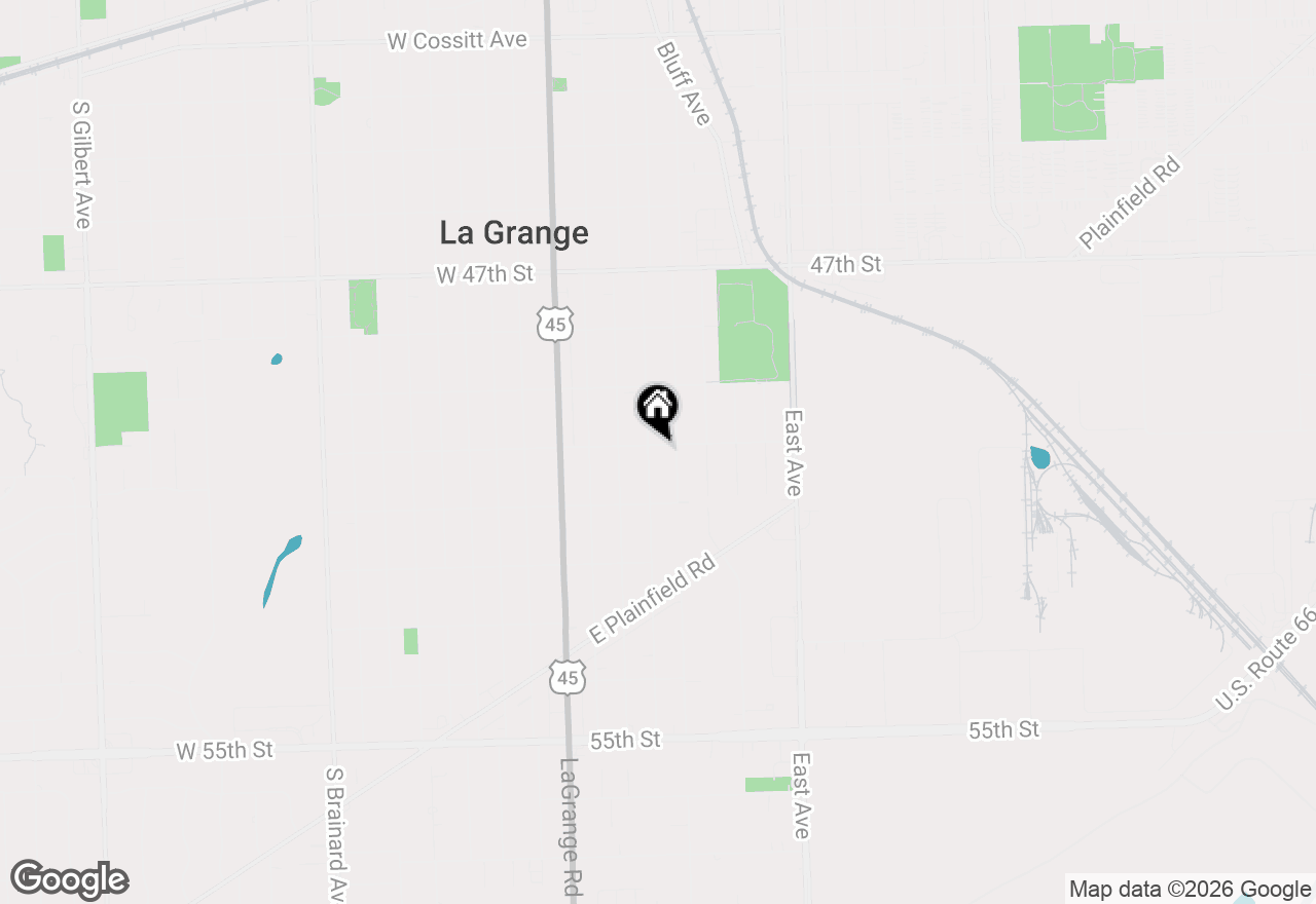 Map of 801 8th Avenue, La Grange, IL 60525