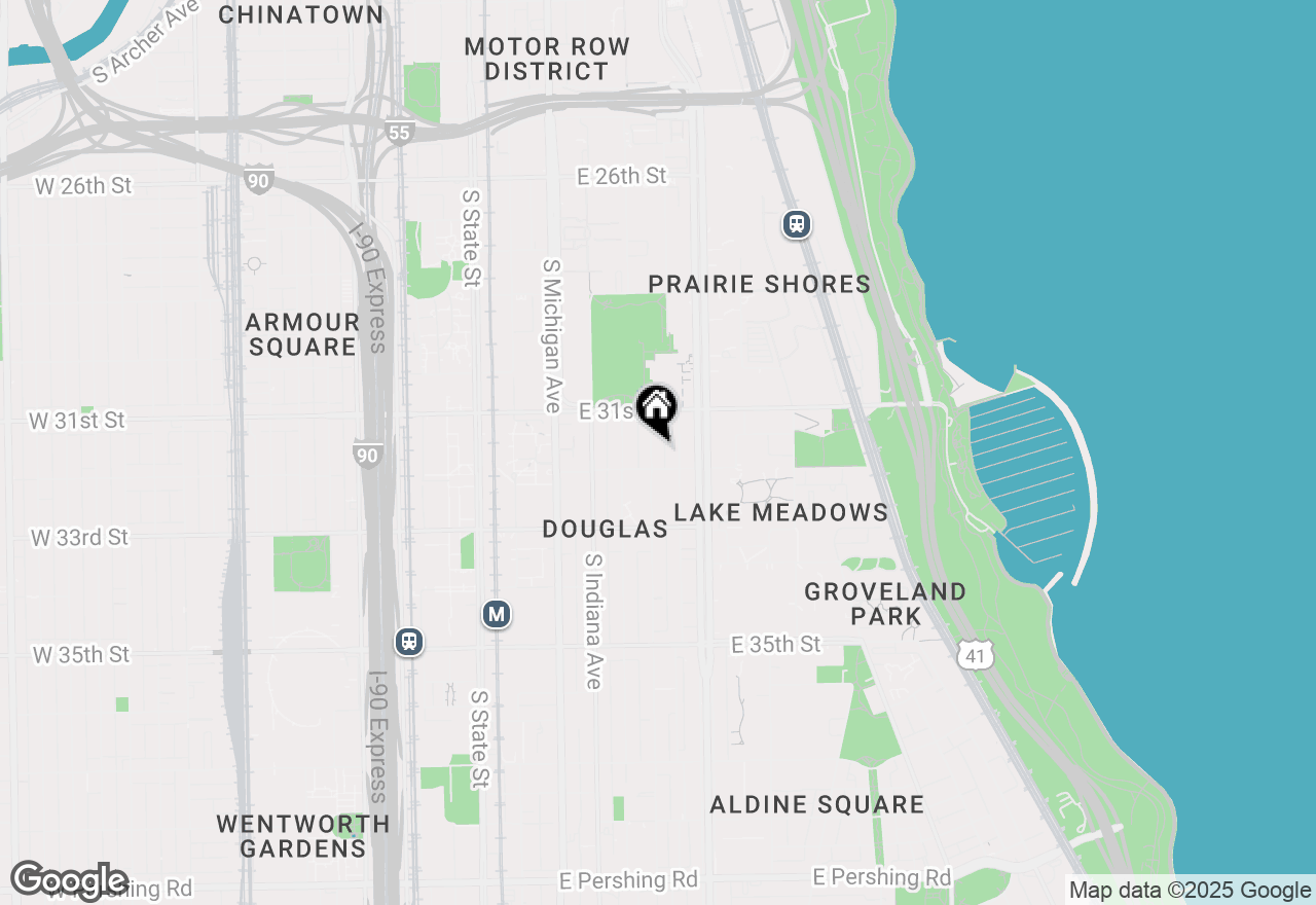 Map of 3143 S Giles Avenue, Chicago, IL 60616