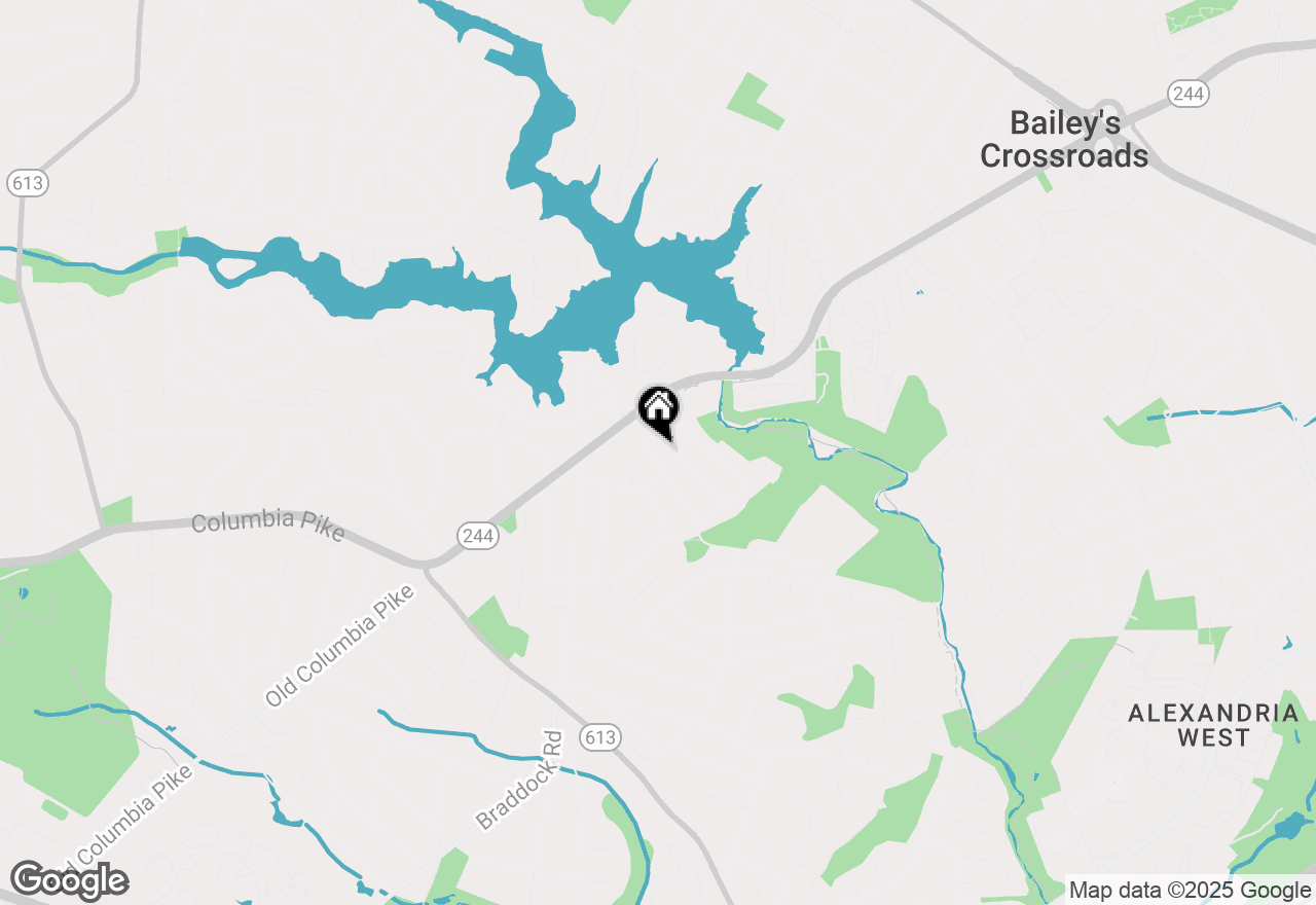 Map of 3831 Fairfax Parkway, Alexandria, VA 22312