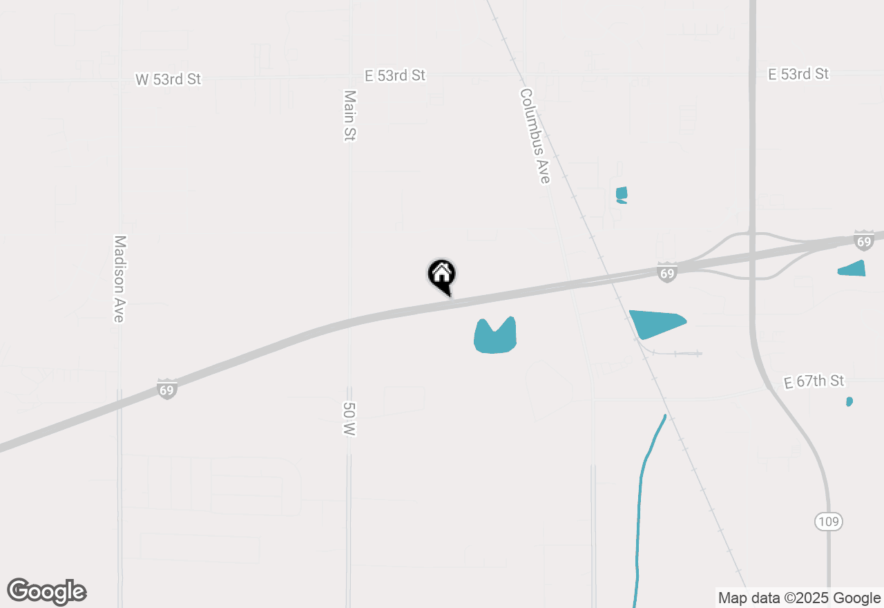 Map of 610 S State Rd 9, Alexandria, IN 46001