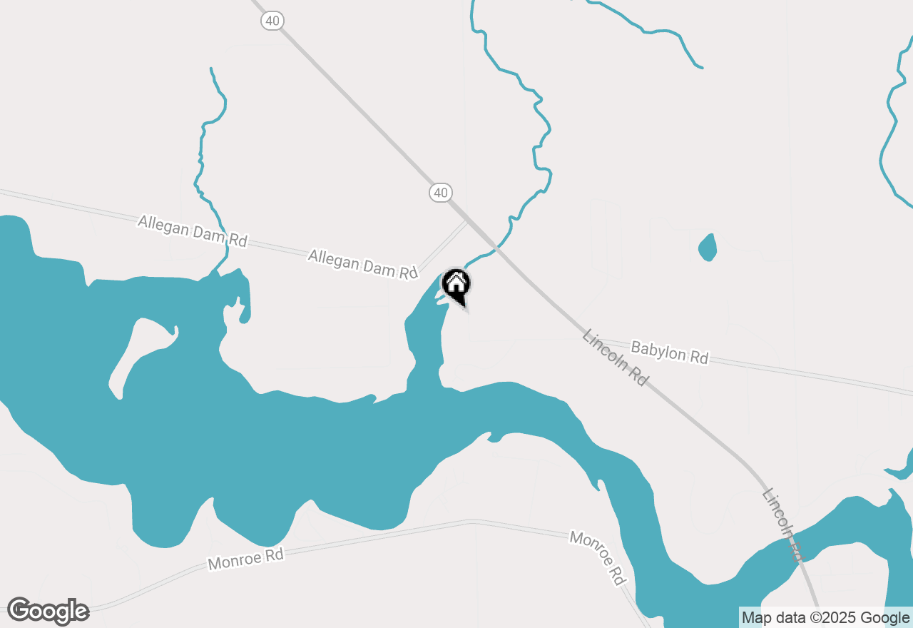 Map of 1882 Dillingham Drive, Allegan, MI 49010