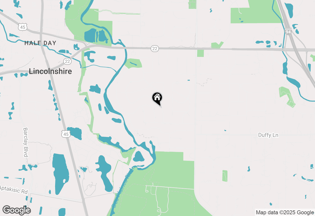 Map of 29 Lincolnshire Drive, Lincolnshire, IL 60069