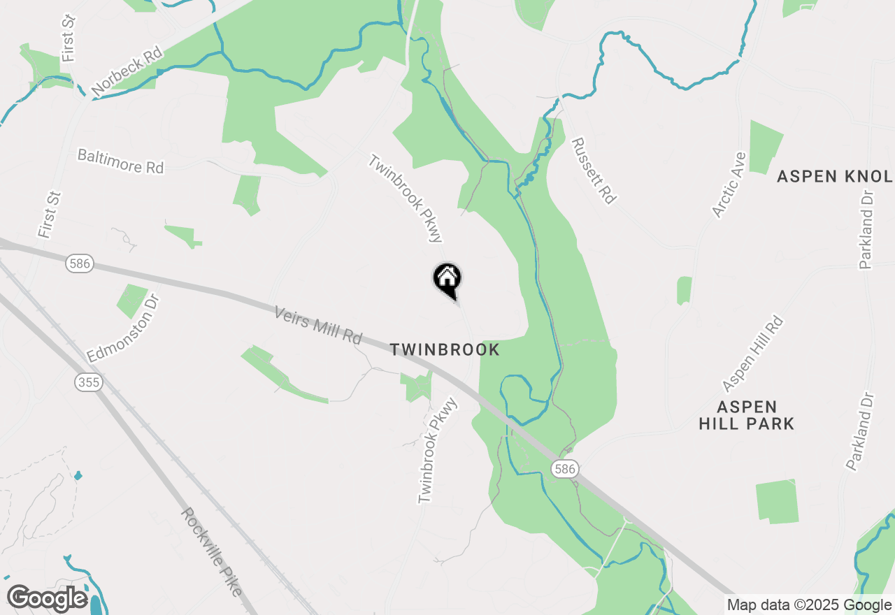 Map of 3 Dorothy Lane, Rockville, MD 20851