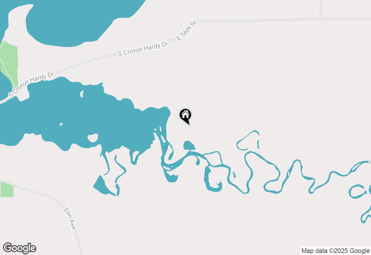 Map of 6786 E Winter Court, Croton, MI 49337
