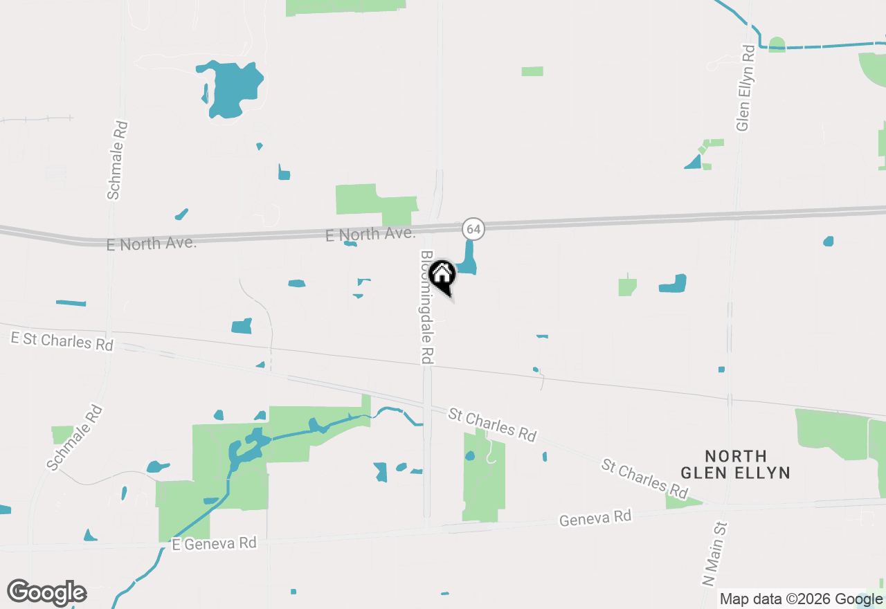 Map of 208 Shorewood Drive #GB, Glendale Heights, IL 60139