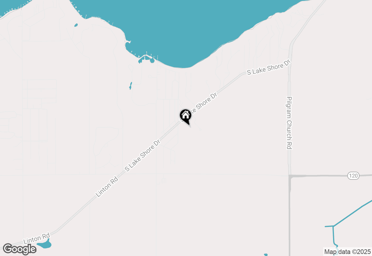 Map of N1630 Hilltop Dr, Lake Geneva, WI 53147