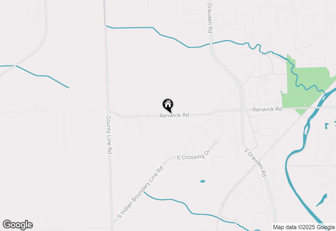 Map of Lot 09 W Renwick Road, Plainfield, IL 60544