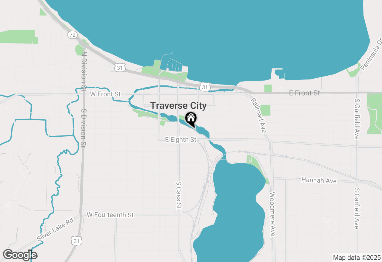 Map of 257 Midtown Drive, Traverse City, MI 49684