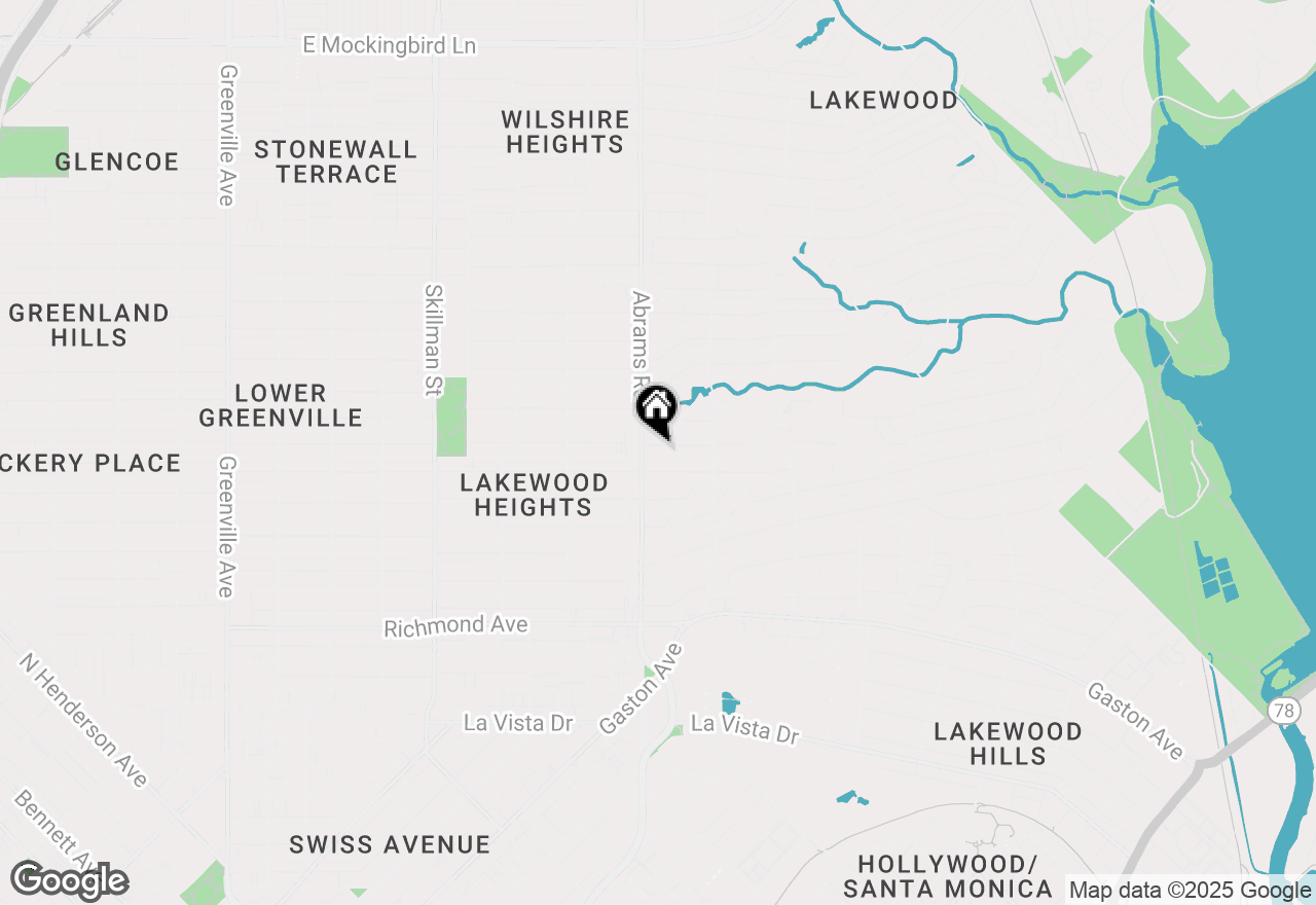 Map of 6413 Westlake Avenue, Dallas, TX 75214