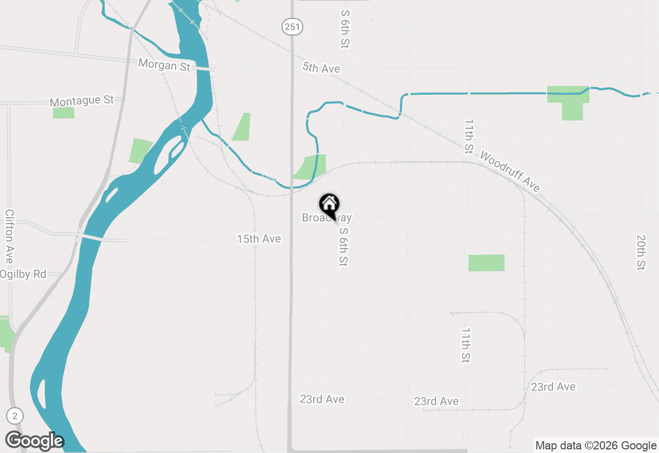 Map of 1516 S 5th Street, Rockford, IL 61104