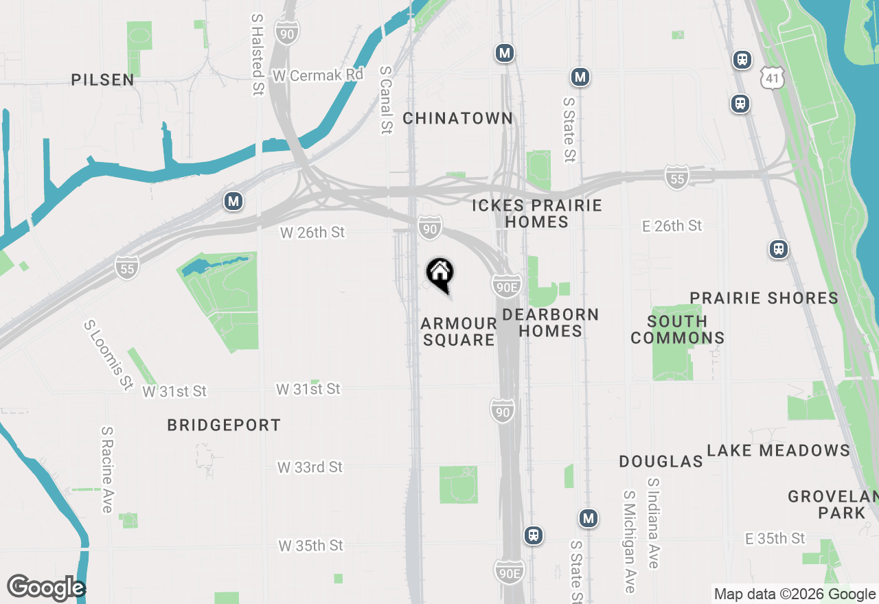Map of 2813 S Shields Avenue, Chicago, IL 60616