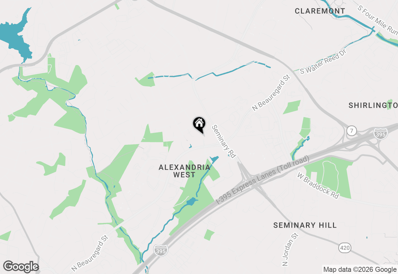 Map of 2660 Centennial Court, Alexandria, VA 22311