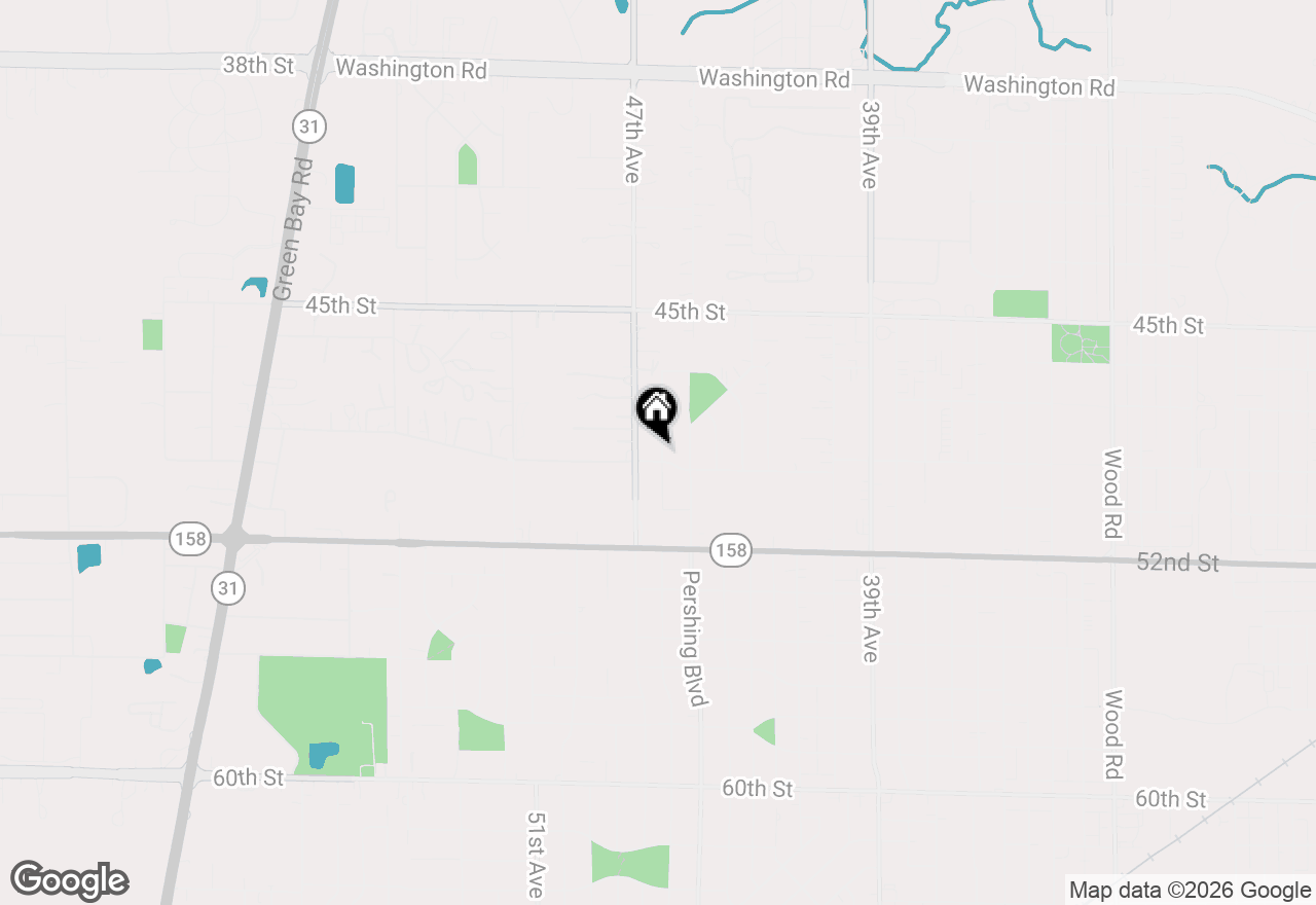 Map of 4604 50th St, Kenosha, WI 53144