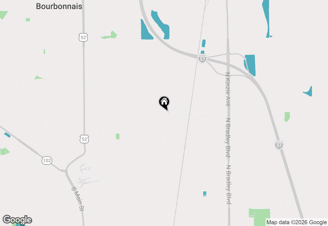 Map of 1390 Armour Road, Bourbonnais, IL 60914