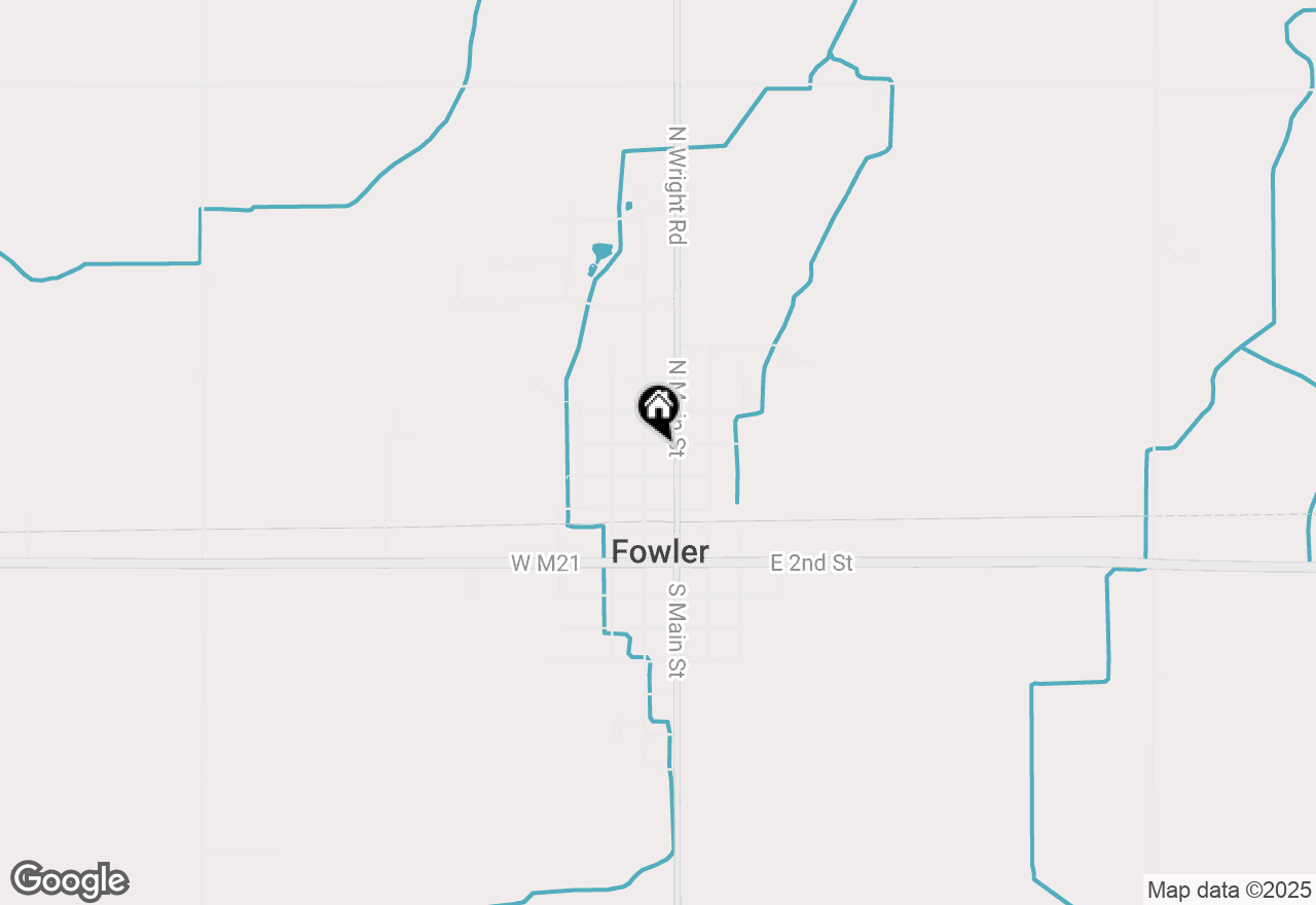 Map of 11040 W Ionia Street, Fowler, MI 48835