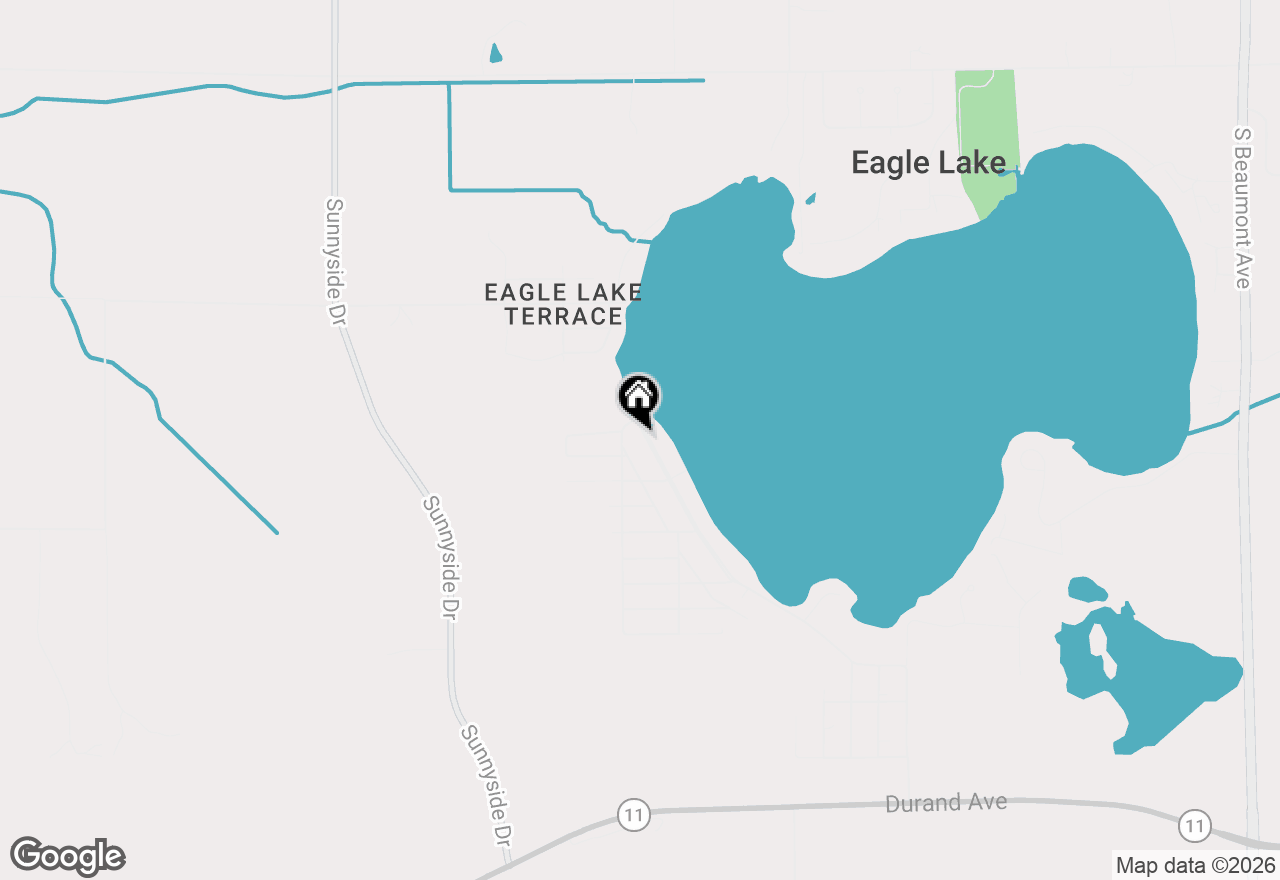 Map of 2124 Lakeshore Dr, Kansasville, WI 53139