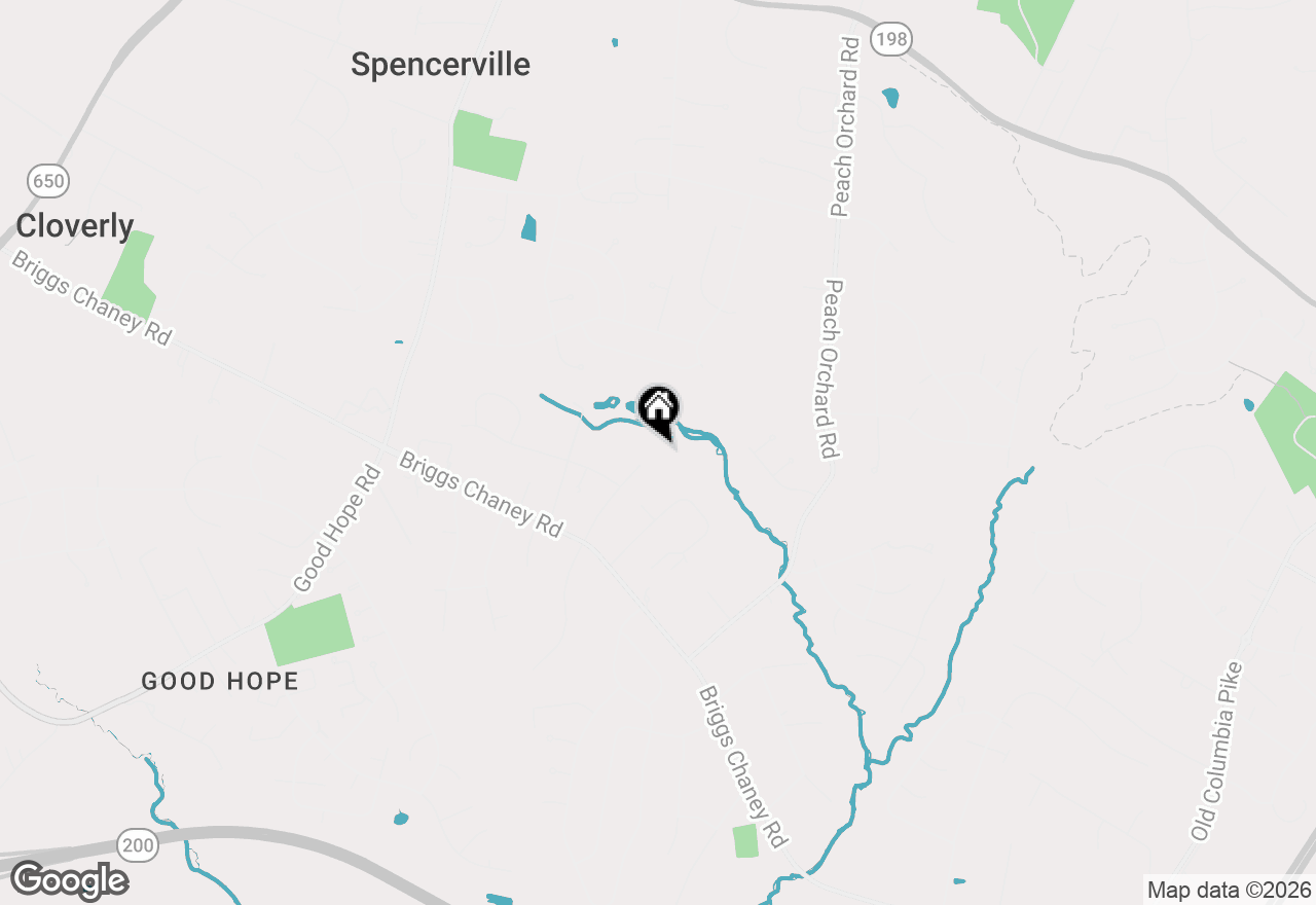 Map of 14917 Claude Lane, Silver Spring, MD 20905