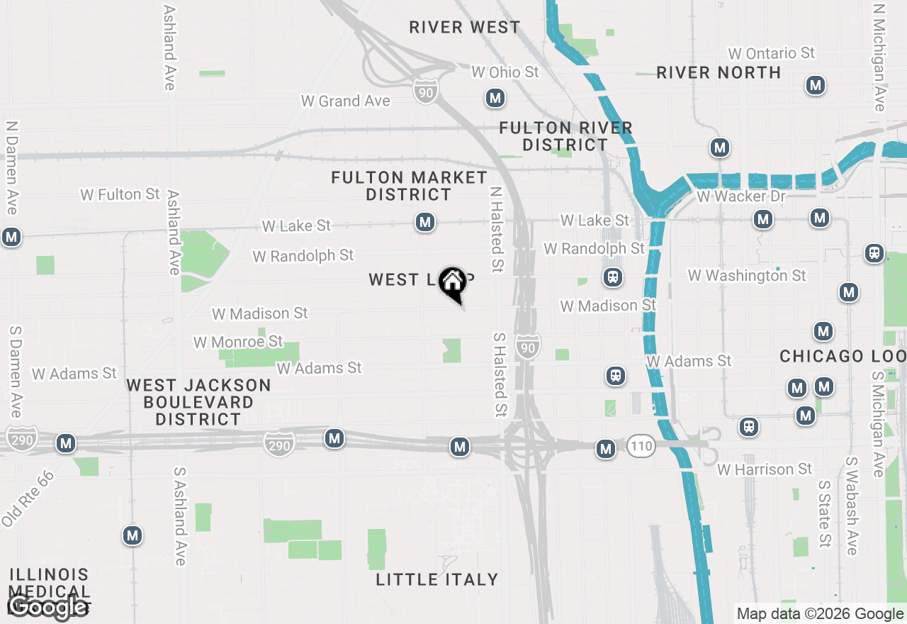 Map of 901 W Madison Street #517, Chicago, IL 60607