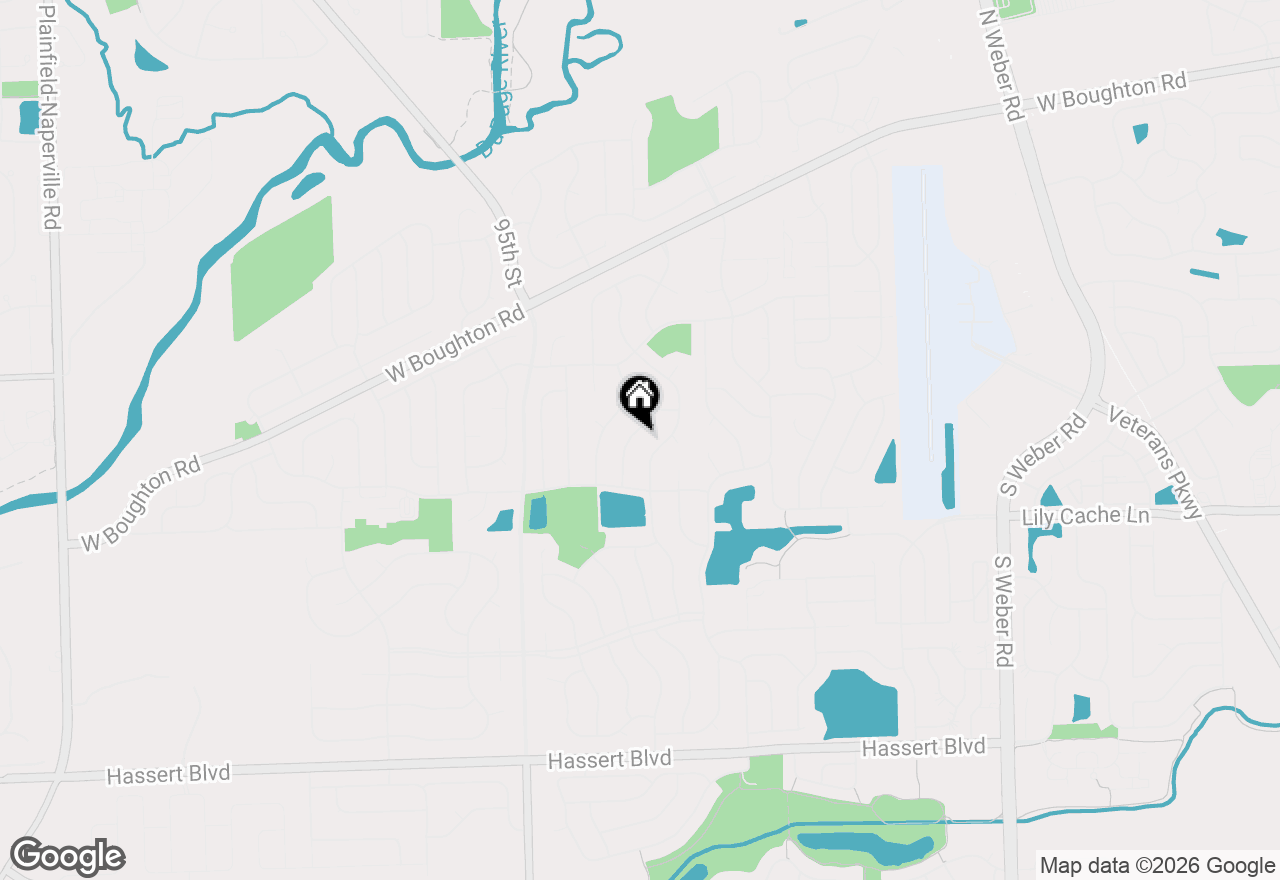 Map of 170 Holly Street, Bolingbrook, IL 60490