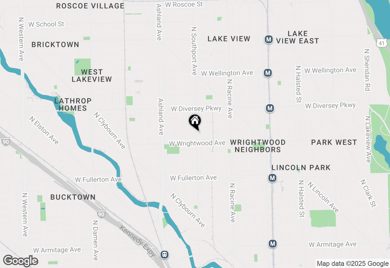 Map of 2630 N Southport Avenue, Chicago, IL 60614