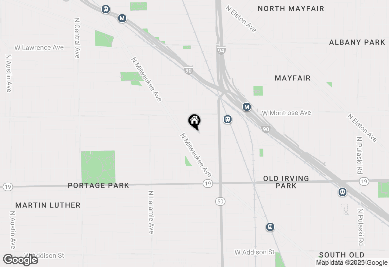 Map of 4925 W Cullom Avenue, Chicago, IL 60641