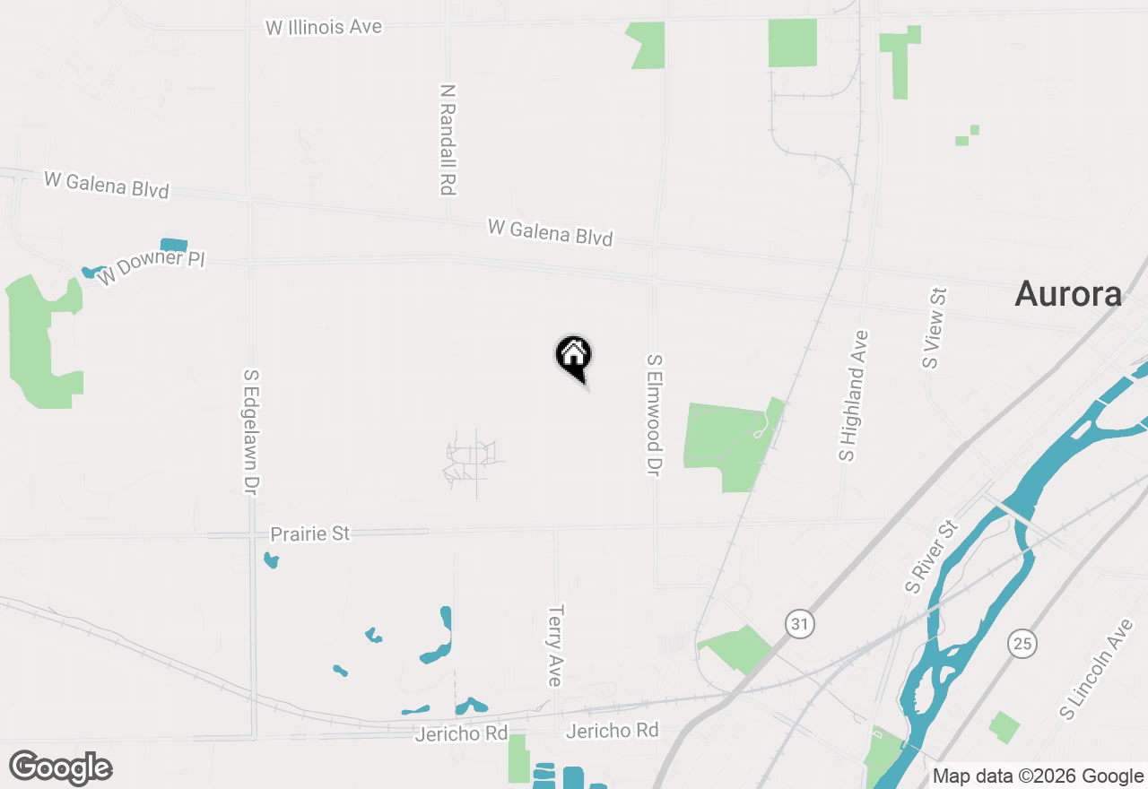 Map of 216 S Commonwealth Avenue, Aurora, IL 60506
