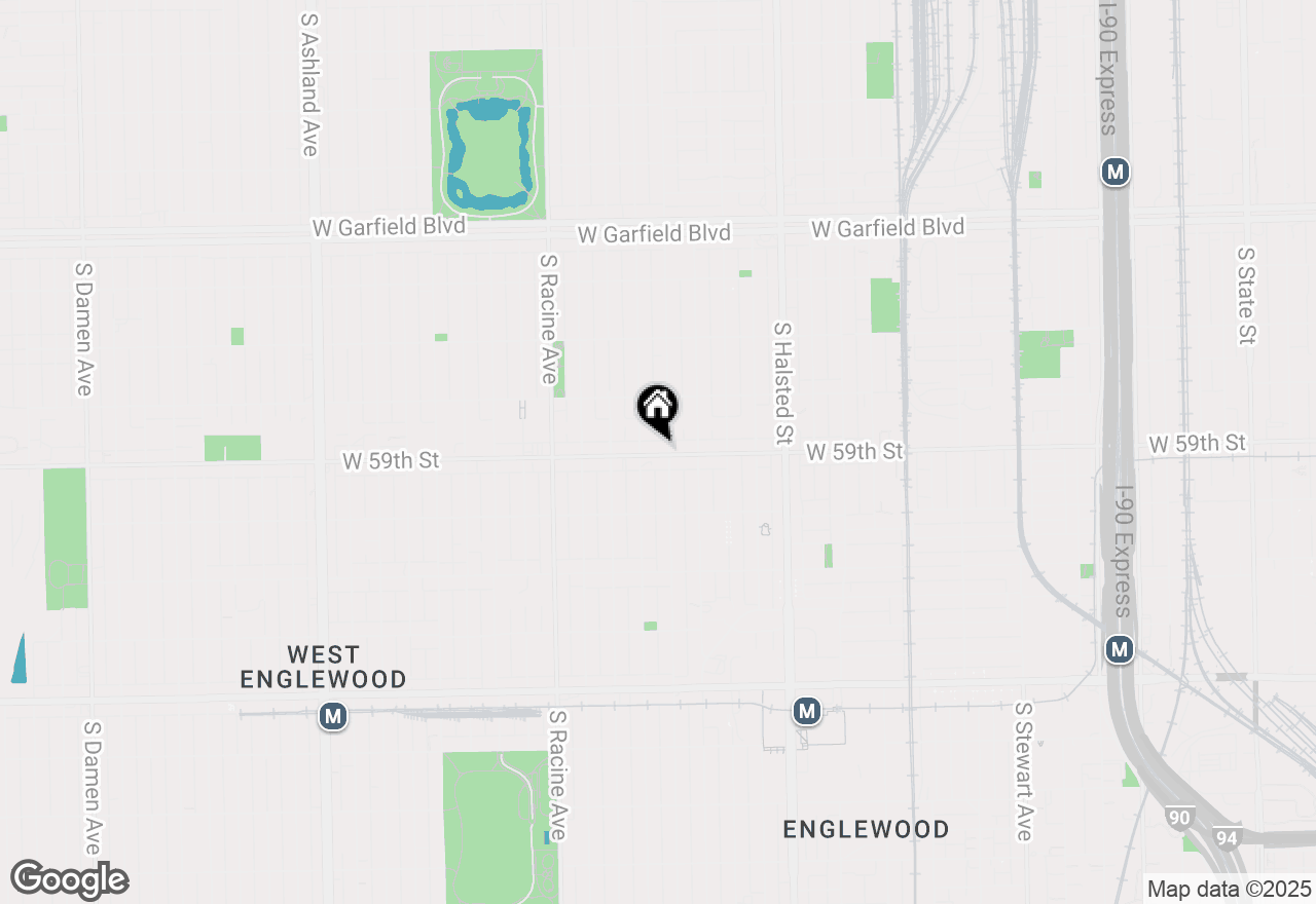 Map of 1010 59th St, Chicago, IL 60621