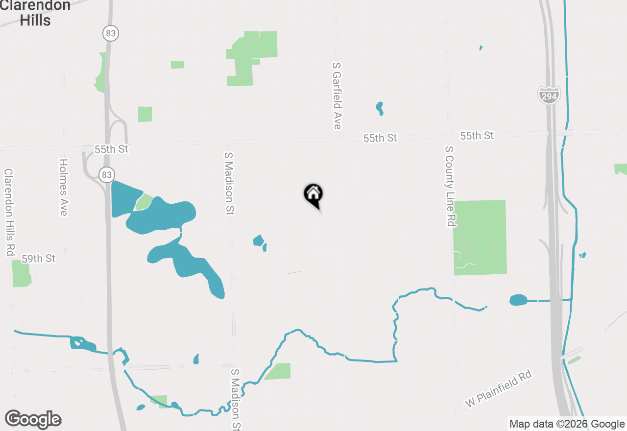Map of 7 E Kennedy Lane #203, Hinsdale, IL 60521