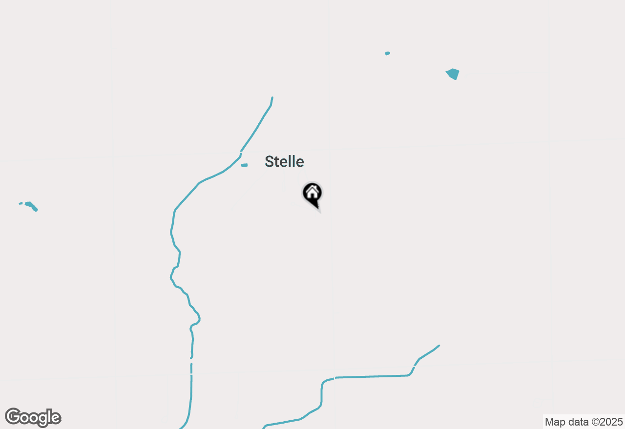 Map of 159 Prairie Turn, Cabery, IL 60919