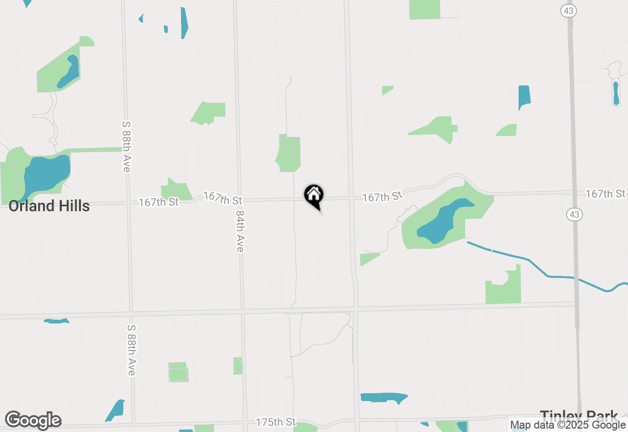 Map of 8118 Tudor Lane, Tinley Park, IL 60477