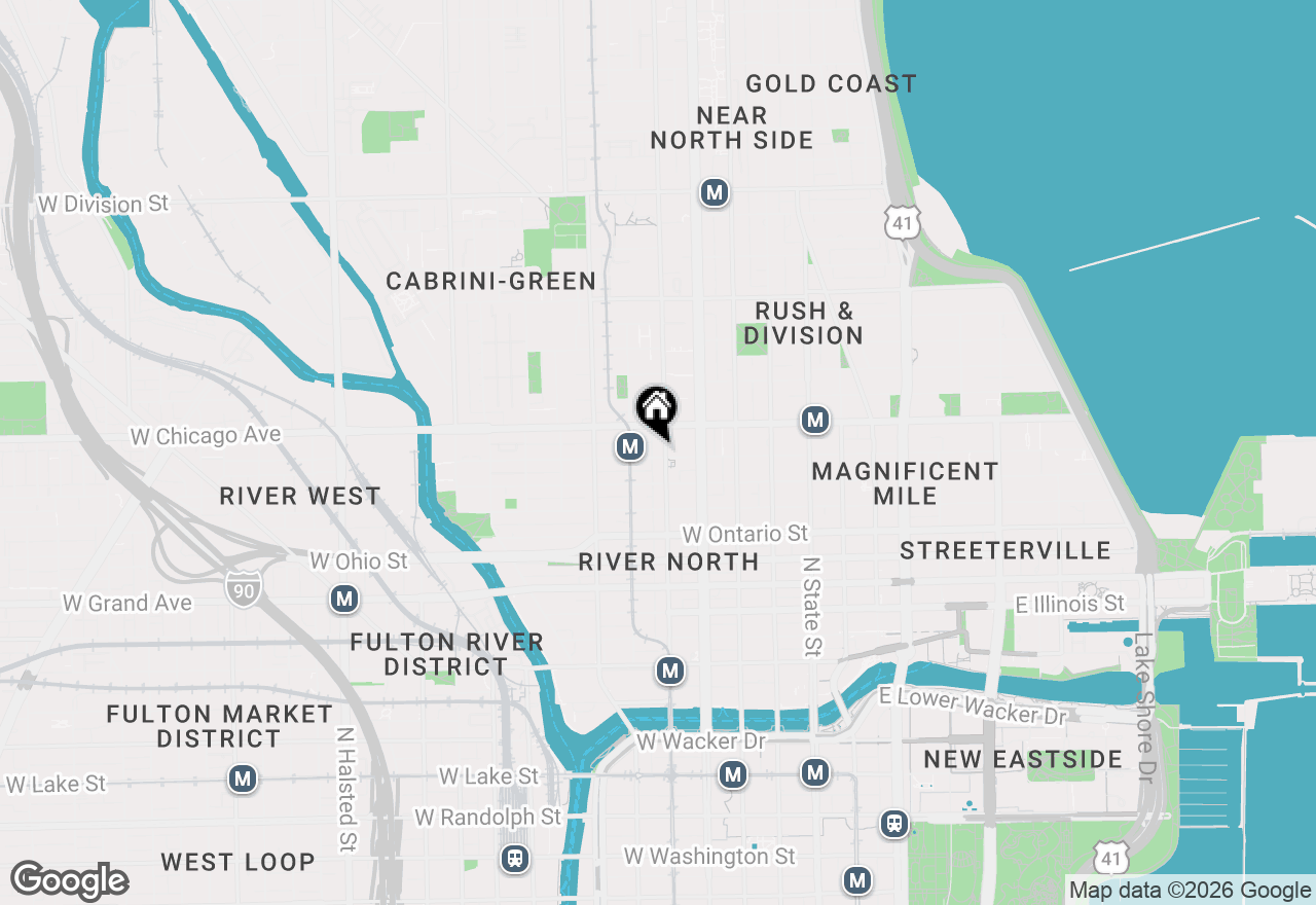 Map of 200 W Superior Street, Chicago, IL 60654