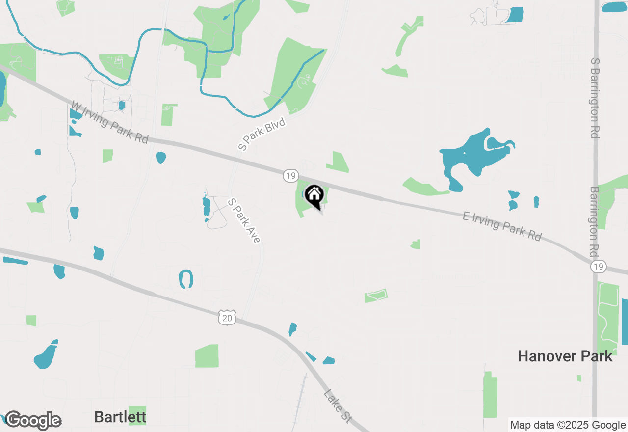 Map of 617 Arnold Avenue, Streamwood, IL 60107