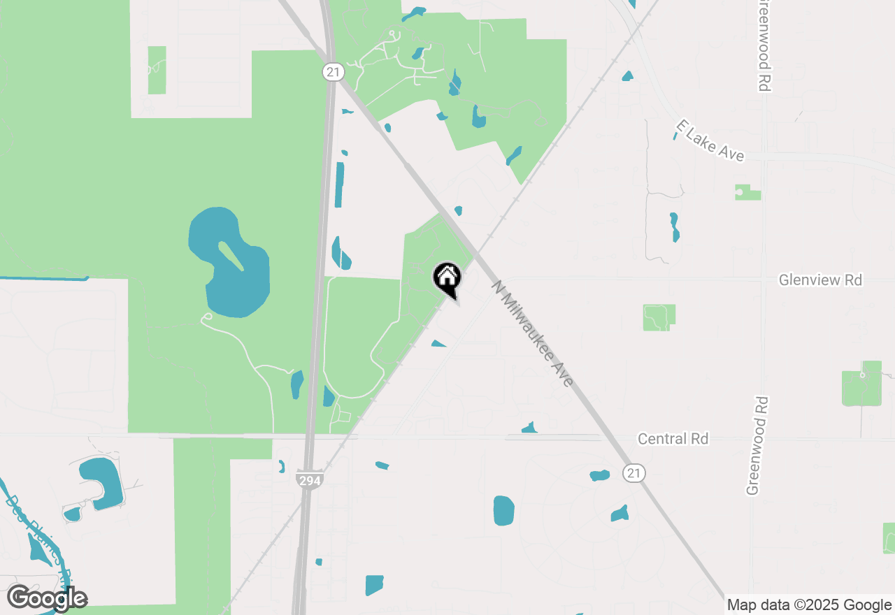 Map of 4190 Cove Lane #C, Glenview, IL 60025