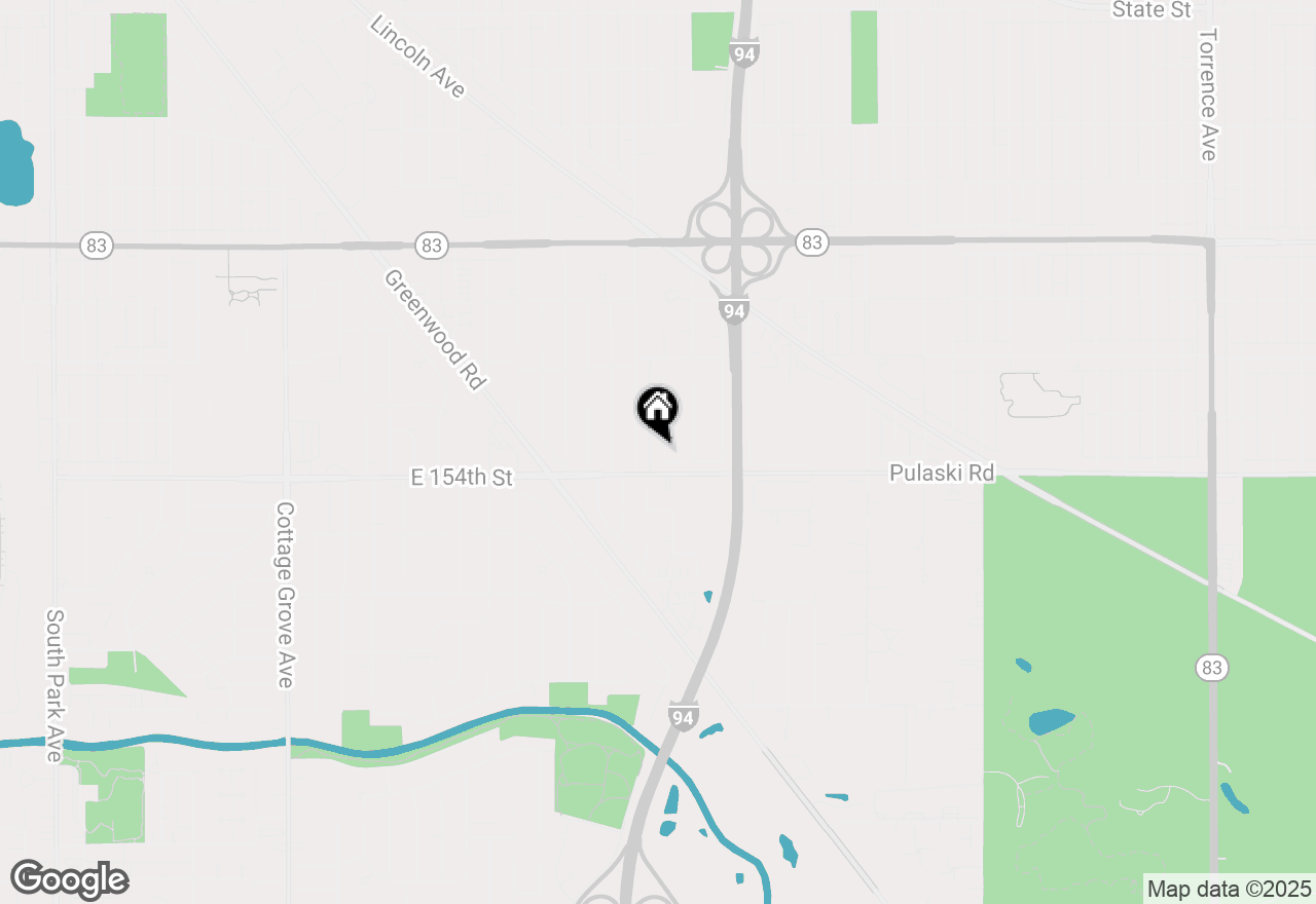 Map of 15332 Dante Avenue, Dolton, IL 60419