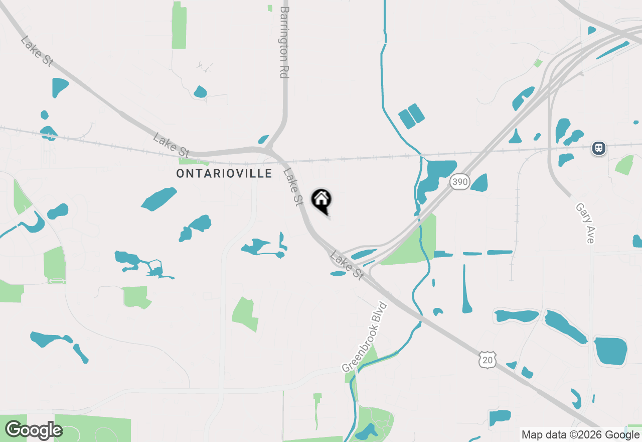 Map of 1457 Fremont Drive, Hanover Park, IL 60133