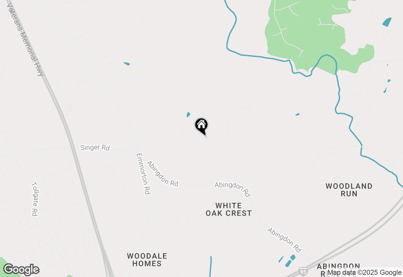 Map of 2943 Strathaven Lane, Abingdon, MD 21009